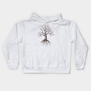 Bare tree Kids Hoodie